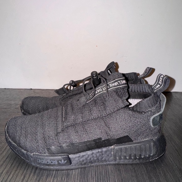 Adidas NMD TS1 PK Gore-Tex Triple Black Ultra Boost Water Proof SIZE 8.5 - Picture 6 of 8